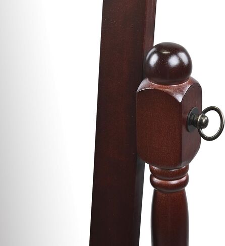 Proman Products Fairfax Cheval Mirror, Walnut in Saudi Arabia