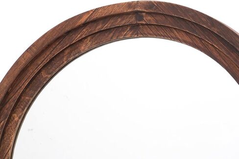 Otlsh Full Length Mirror, Wood Frame, Standing Mirror, Wall Mirror-Walnut in Saudi Arabia