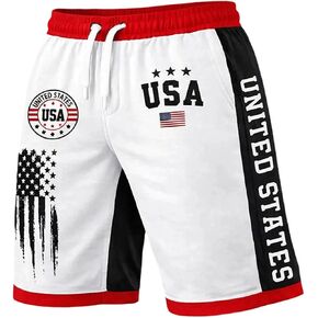 Men's 250Th Anniversary USA Shorts United States 250 Years American Brithday Short Pants 1776-2026 Patriotic Shorts in Kuwait