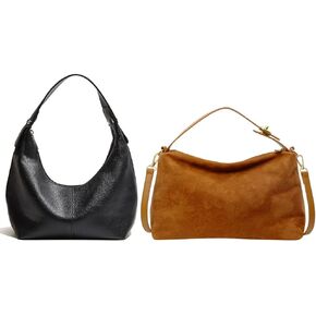 Shoulder Bag Hobo Handbag with Soft Suede bag Crossbody Bags in Saudi Arabia