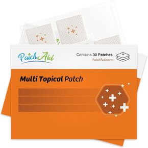 PatchAid Multi Plus Topical Patch (Pack of 2) | Daily Energy & Wellness Support, 27 Essential Vits Including Iron, B12, and Calcium, 8-Hour Wear & Slow Release, 60 Day Supply in Saudi Arabia
