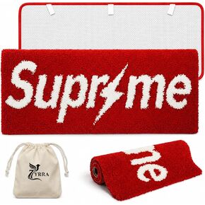 Super Thunder Me Rug for Cool Gaming Room Decor - Fluffy 43x16 Wall Decor for Streetwear & Hypebeast Room Decor - Non Slip & Non Shedding Bedroom Rug - Machine Washable Mat for Bathroom Decor in Kuwait