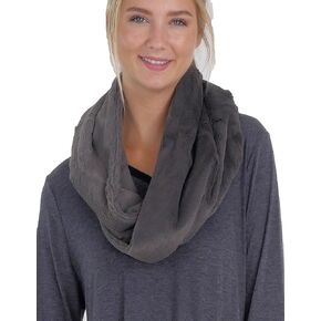 MELODY Faux fur Infinity scarf neck warmer snood for women and men in Saudi Arabia