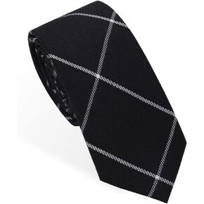 Plaid Skinny Ties for Men, Striped Slim Mens Ties 2.3'' Check Pattern Men's Neckties for Wedding Party School Work in Kuwait
