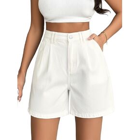 EMMIOL Jean Shorts for Women High Waisted Wide Leg Denim Shorts Stretchy 2026 Summer Casual Bottoms in Saudi Arabia