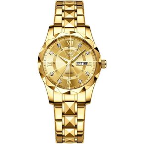 OPK Women Watches Bling Diamond Business Dress Female Watch Stainless Steel Easy to Read Small Ladies Wrist Watch Luminous Waterproof Lady Watches in Kuwait