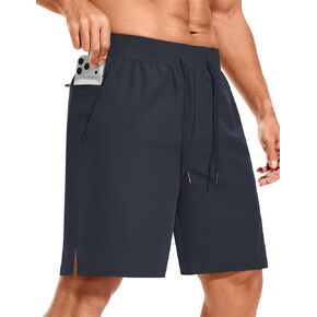 ASPO Men's Workout Shorts Quick Dry Athletic Running Short with Zipper Pockets Lightweight 7" for Gym Basketball in Saudi Arabia