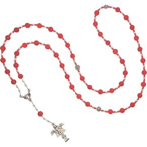 Inanna (Ishtar) Prayer Bead Necklace in Red Jade: Sumerian Mesopotamian Goddess of Love, War, Power, Justice in Saudi Arabia
