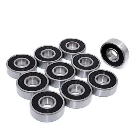 50 قطعة 608 2RS كروي ABEC-5 8X22X7mm الأخدود الصلب محامل مختومة 608RS Z3V3 608-2RS 608rs محامل صناعية حمراء التروس (608-2RS أحمر) in Kuwait