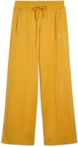 PUMA Womens T7 Pants Casual - Yellow in Kuwait