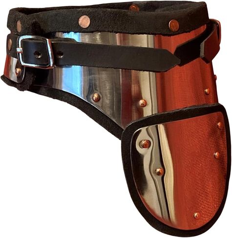ARTIZANSTORE Stainless Steel and Leather Gorget delivers GREAT Protection for SCA rapier cut & thrust, longword and medieval heavy armored combat in Kuwait