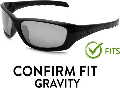 عدسات Apex عدسات بديلة غير مستقطبة لنظارات Harley Davidson (Wiley X) Gravity الشمسية in Kuwait