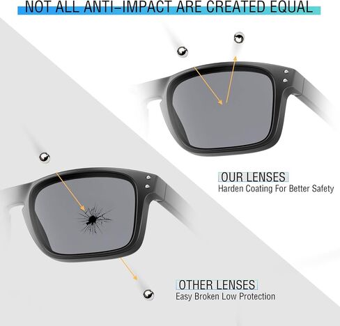 عدسات Bowyer البديلة لنظارات Oakley Meta HSTN OW8002 الذكية مقاس 51 مم AI - عدسات انتقالية ومضادة للضوء الأزرق، ملاءمة دقيقة in Kuwait