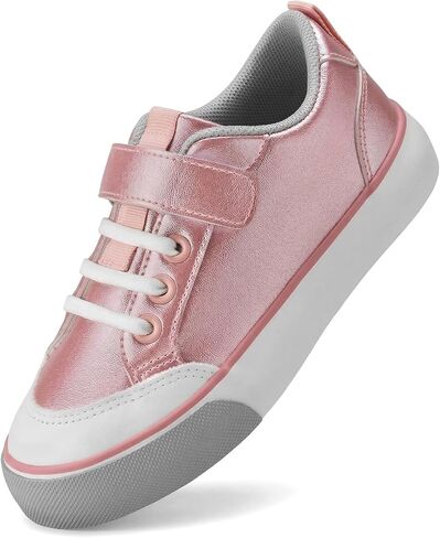 GINNI Toddler Boys Girls Sneakers Slip On Canvas Shoes Little Kid Breathable Anti-Slip Casual School Shoes in Saudi Arabia
