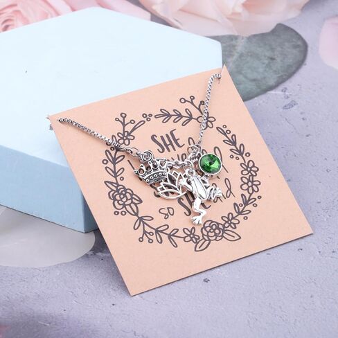 Green Dress Princess Inspire Bracelet WDW Trip Gift Holiday Vacation Jewelry Frog Lover Gift Princess Fan Bracelet in Kuwait