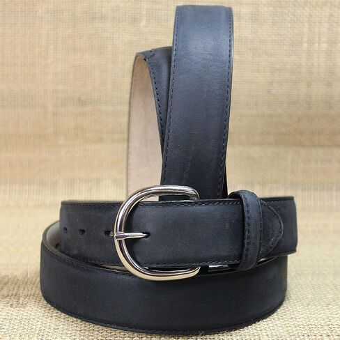 Silver Creek Classics Black Classic Western Belt (38) in Saudi Arabia