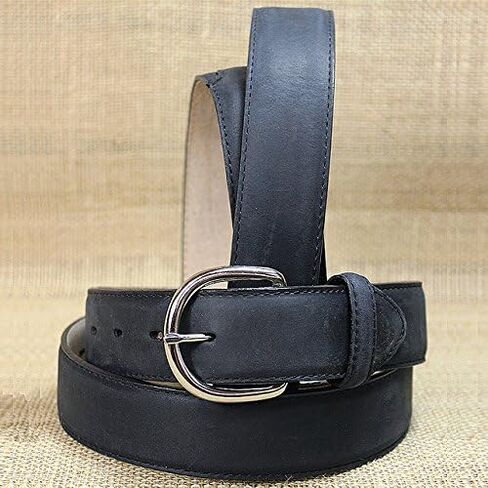 Silver Creek Classics Black Classic Western Belt (38) in Saudi Arabia