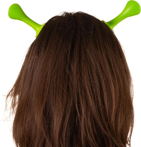 Womens Green Monster Ear with Clips - Mens Women Men Halloween Costume Accessories Headwear Cosplay in Kuwait