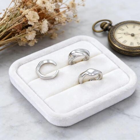 3pcs Silver Ear Cuffs Non Piercing Silver Ear Cuff Earrings for Women Punk Earring Cuff Earring Set Non Pierced Clip Earrings Fashion Jewelry Accessories in Saudi Arabia
