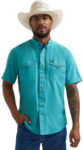 Wrangler Men's Latigo Bay ATG Performance Shirt in Kuwait