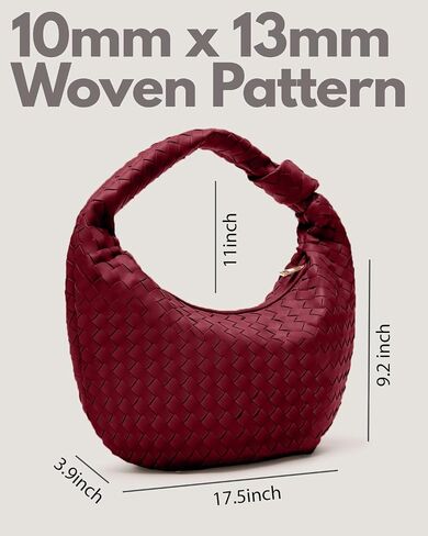 Woven Purse - Woven Tote Bag for Women - Large Hobo Bags in Kuwait