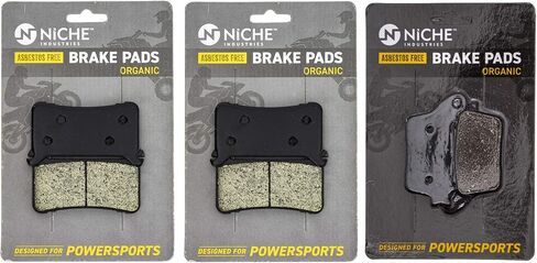 NICHE Brake Pad Set for Honda CBR1000RR 06435-MEL-D23 06455-MKF-D41 Front Rear Semi-Metallic in Kuwait