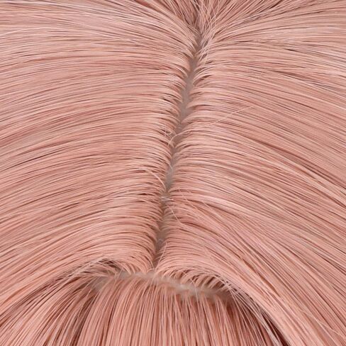 Wig Orange Pink Brown 85cm 33inch Halloween Carnival Comic Exhibition Cosplay Hair Natural Ombre Wigs with Bangs in Kuwait