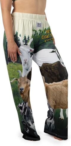 BRIEF INSANITY Farm & Friends Themed Pajama Pants - Comfy Ultra Soft Novelty Farm Animals Printed Pajamas for Women & Men in Kuwait