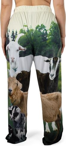 BRIEF INSANITY Farm & Friends Themed Pajama Pants - Comfy Ultra Soft Novelty Farm Animals Printed Pajamas for Women & Men in Kuwait