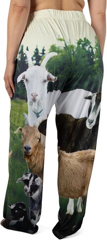 BRIEF INSANITY Farm & Friends Themed Pajama Pants - Comfy Ultra Soft Novelty Farm Animals Printed Pajamas for Women & Men in Kuwait