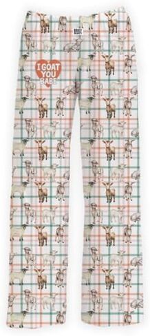 BRIEF INSANITY Farm & Friends Themed Pajama Pants - Comfy Ultra Soft Novelty Farm Animals Printed Pajamas for Women & Men in Kuwait