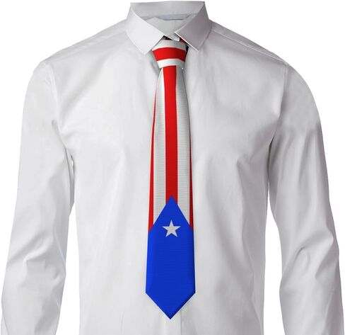 Flag Classic Men's Necktie - Premium Fabric Business & Formal Tie for Weddings, Office, Parties in Saudi Arabia