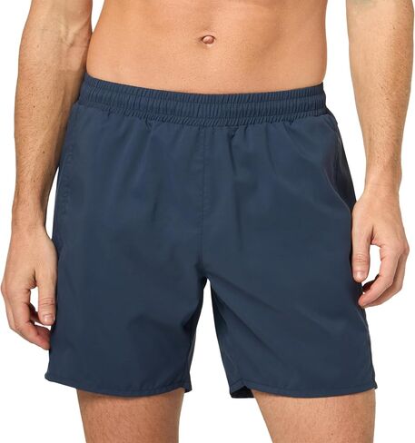 BOSS Men's Bold Logo Solid Swim Trunks in Kuwait