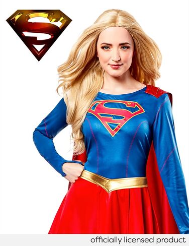 Rubies at Party City DC Superheroes Supergirl TV Series: Supergirl Costume Dress for Adults, Women's Costume in Saudi Arabia