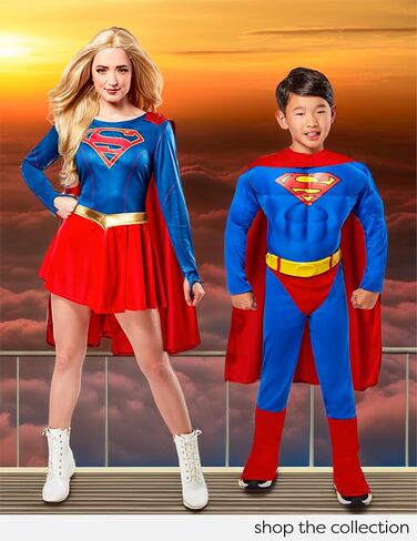 Rubies at Party City DC Superheroes Supergirl TV Series: Supergirl Costume Dress for Adults, Women's Costume in Saudi Arabia
