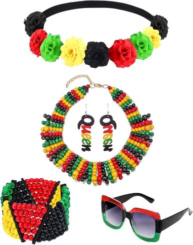 PROMOTED TO BIG SISTER Women Jamaican Costume for Juneteeth Halloween in Kuwait