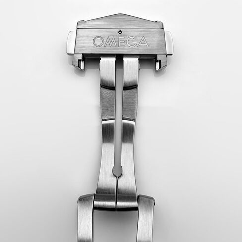 Deployment Clasp Buckle Replacement for Omega Speedmaster Model # 94521873 18mm in Kuwait