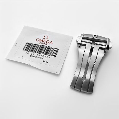 Deployment Clasp Buckle Replacement for Omega Speedmaster Model # 94521873 18mm in Kuwait