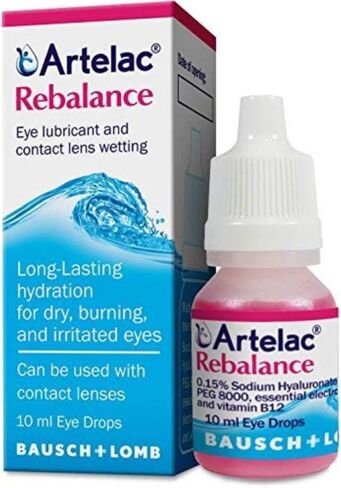 ARTELAC REBALANCE SOLU OFTALMICA 10 ML in Saudi Arabia