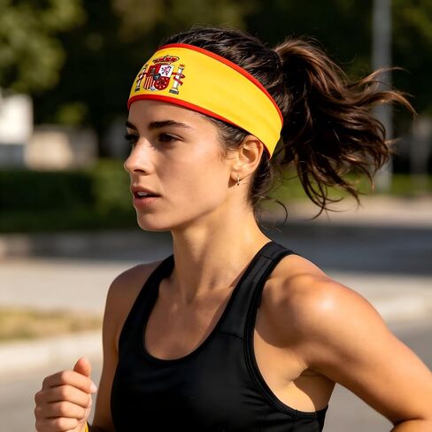 Flag Headband for Women Men, Patriotic Stars & Stripes Sweatband in Kuwait