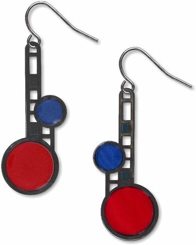 Frank L. Wright Coonley Playhouse Earrings in Kuwait