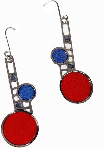 Frank L. Wright Coonley Playhouse Earrings in Kuwait