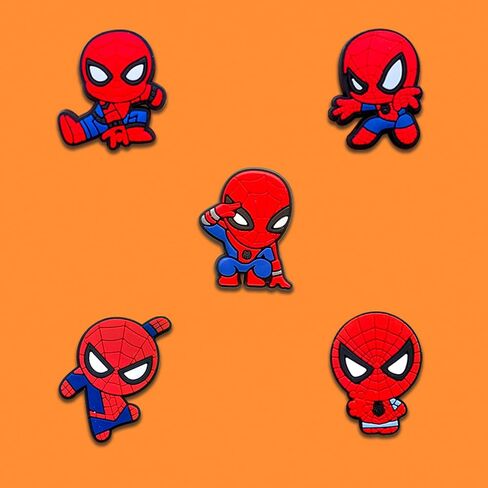 20Pcs Shoe Decoration Charms for Croc Clog Sandals, Cartoon Shoe Accessories Charms for Gifts in Saudi Arabia