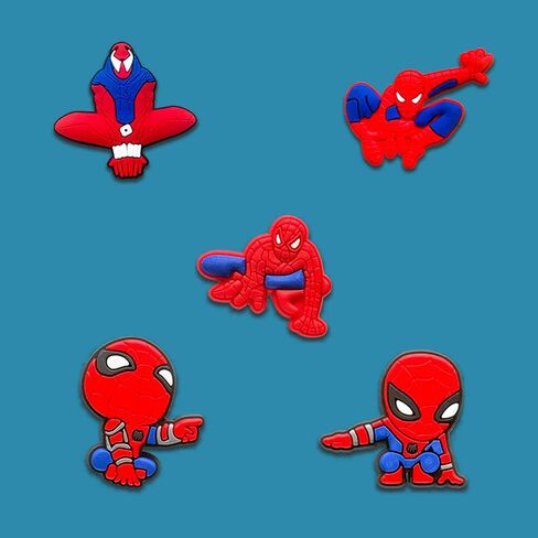 20Pcs Shoe Decoration Charms for Croc Clog Sandals, Cartoon Shoe Accessories Charms for Gifts in Saudi Arabia