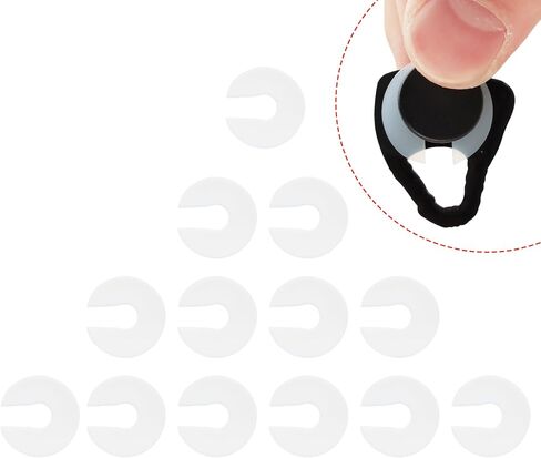 30 قطعة من أدوات التثبيت المصنوعة من السيليكون، تحول سحر الحذاء إلى حلية للحقيبة، متوافقة مع حقيبة بوج، وحقيبة الشاطئ المطاطية in Kuwait