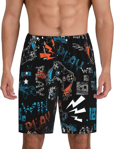 Ocean Sea Star Shell Starfish Coral Coastal Nautical Pajama Shorts For Men Sleep Pjs Bottoms Lounge Pants With Pocket in Saudi Arabia