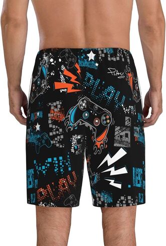 Ocean Sea Star Shell Starfish Coral Coastal Nautical Pajama Shorts For Men Sleep Pjs Bottoms Lounge Pants With Pocket in Saudi Arabia