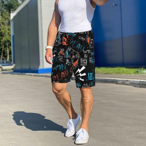 Ocean Sea Star Shell Starfish Coral Coastal Nautical Pajama Shorts For Men Sleep Pjs Bottoms Lounge Pants With Pocket in Saudi Arabia