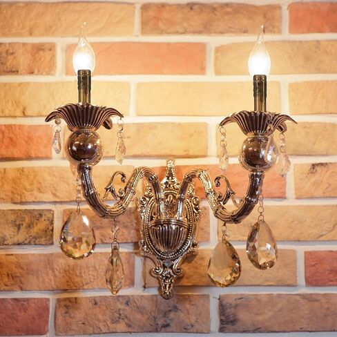 NUOBESTY 10pcs Vintage Metal Candle Covers 25x80mm Antique Copper Hanging Lamp Sleeves Drip-proof Crystal Chandelier Light Accessories for Home Party Decor in Kuwait
