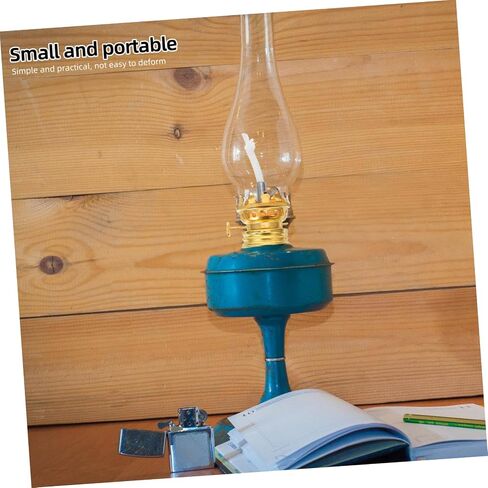 Cabilock Oil Lamp Parts Kit Kerosene Lamp Wick Holder Metal Burner Replacement Wick Hardware Fits Vintage Retro Lamps in Kuwait